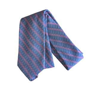 Vintage 80s McDonalds Manager Neck Tie 56" Red Arches Logo AOP Collectibles